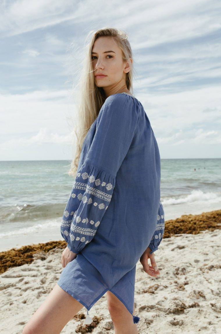 Ocean Blue Beach Dress