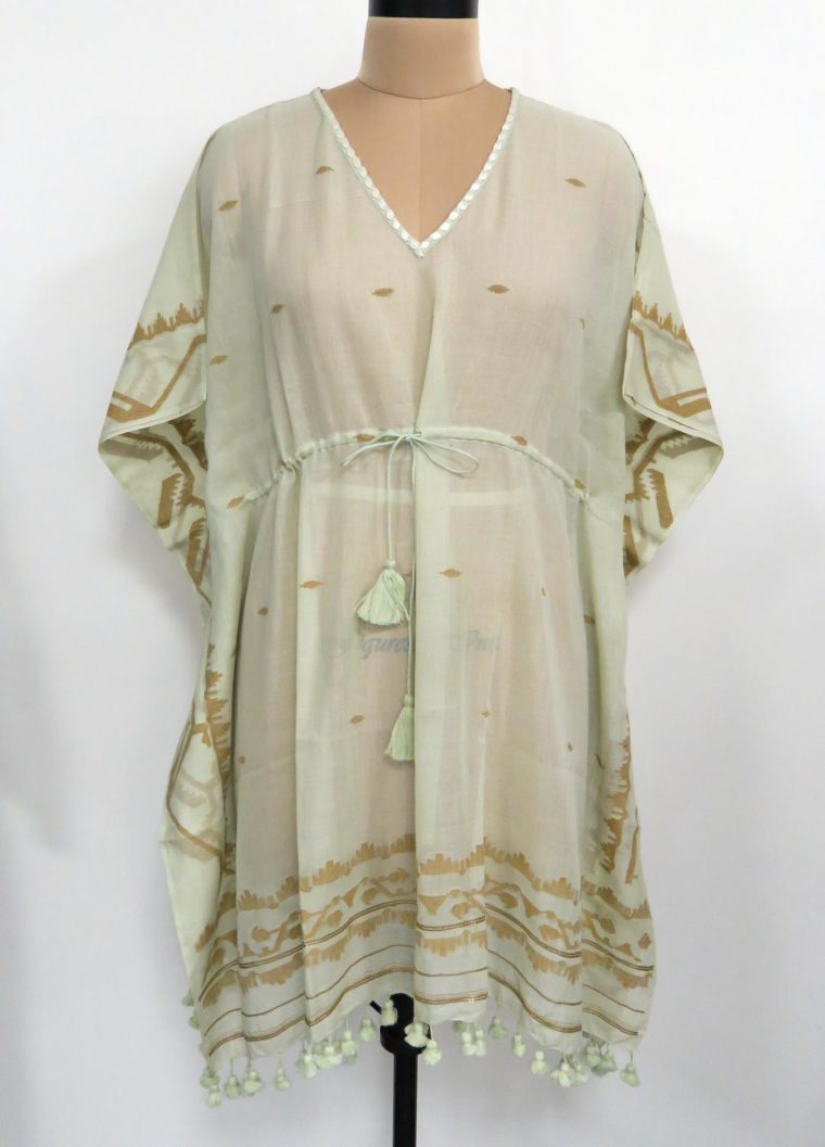 Jamdani Jacquard Kaftan
